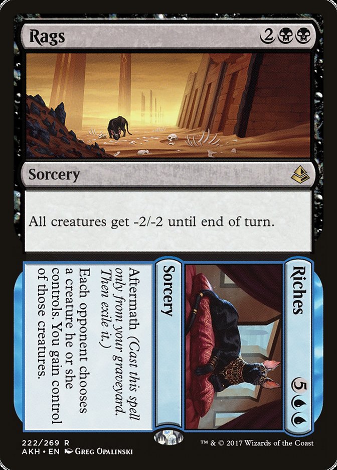 Rags // Riches [Amonkhet] MTG Single Magic: The Gathering | Red Claw Gaming