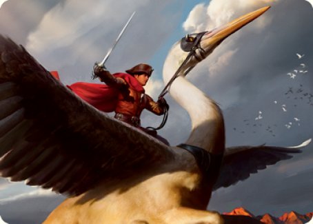 Rem Karolus, Stalwart Slayer Art Card [Innistrad: Midnight Hunt Art Series] MTG Single Magic: The Gathering | Red Claw Gaming