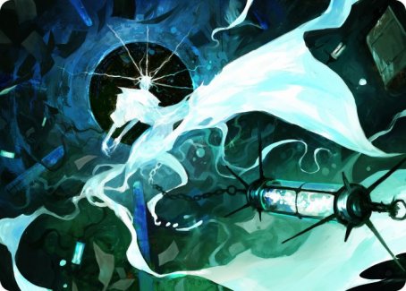 Thirst for Discovery Art Card [Innistrad: Crimson Vow Art Series] MTG Single Magic: The Gathering | Red Claw Gaming