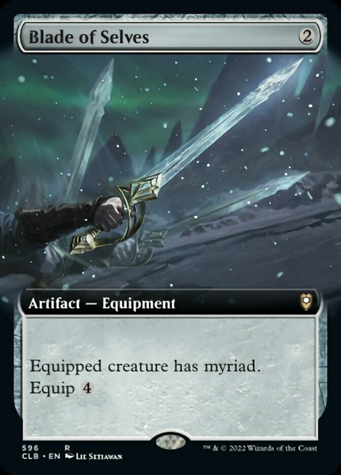 Blade of Selves (Extended Art) [Commander Legends: Battle for Baldur's Gate] MTG Single Magic: The Gathering | Red Claw Gaming