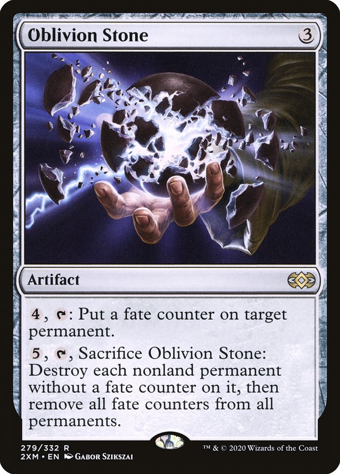 Oblivion Stone [Double Masters] MTG Single Magic: The Gathering | Red Claw Gaming