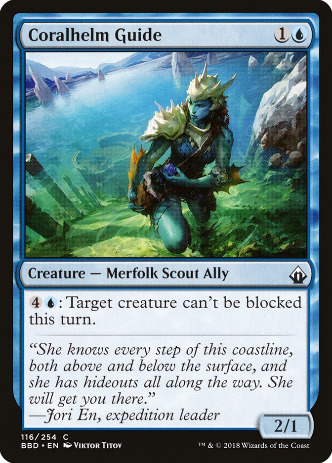 Coralhelm Guide [Battlebond] MTG Single Magic: The Gathering | Red Claw Gaming