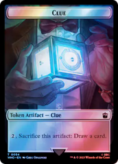 Alien // Clue (0054) Double-Sided Token (Surge Foil) [Doctor Who Tokens] MTG Single Magic: The Gathering | Red Claw Gaming