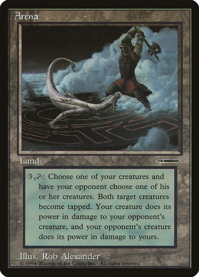 Arena (Book Promo) [HarperPrism Book Promos] MTG Single Magic: The Gathering | Red Claw Gaming