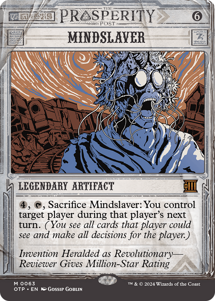 Mindslaver [Outlaws of Thunder Junction: Breaking News] MTG Single Magic: The Gathering    | Red Claw Gaming