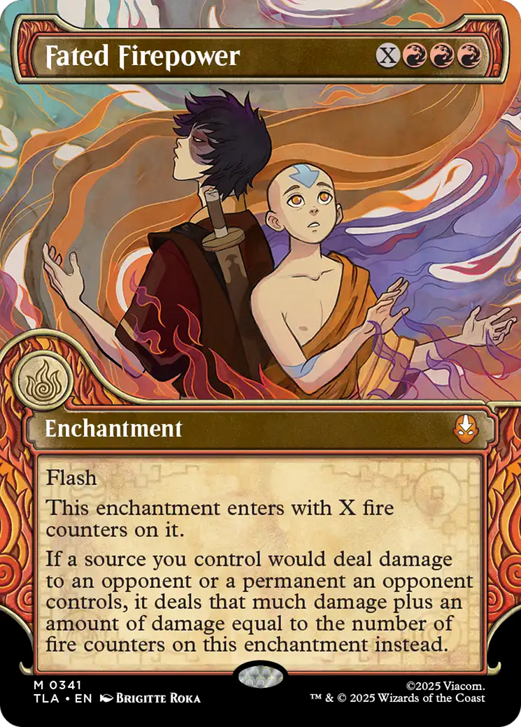 Fated Firepower (Showcase) [Avatar: The Last Airbender] MTG Single Magic: The Gathering | Red Claw Gaming