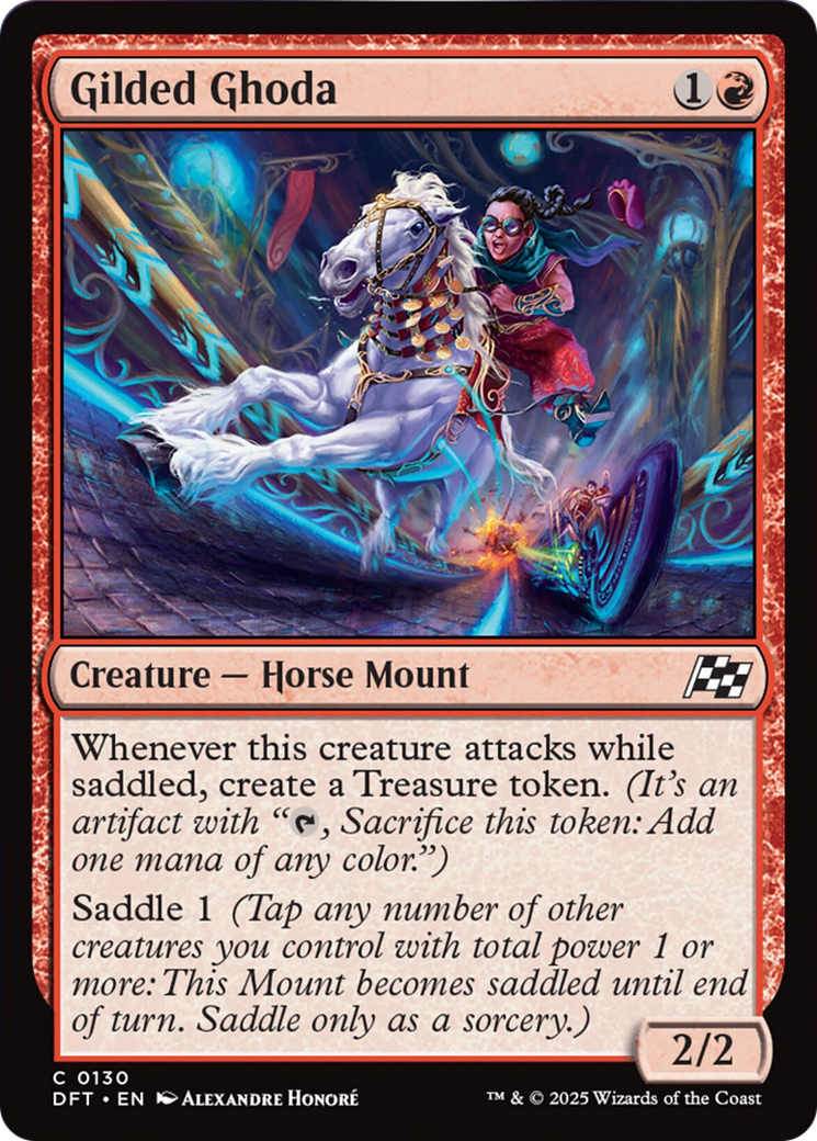 Gilded Ghoda [Aetherdrift] MTG Single Magic: The Gathering | Red Claw Gaming