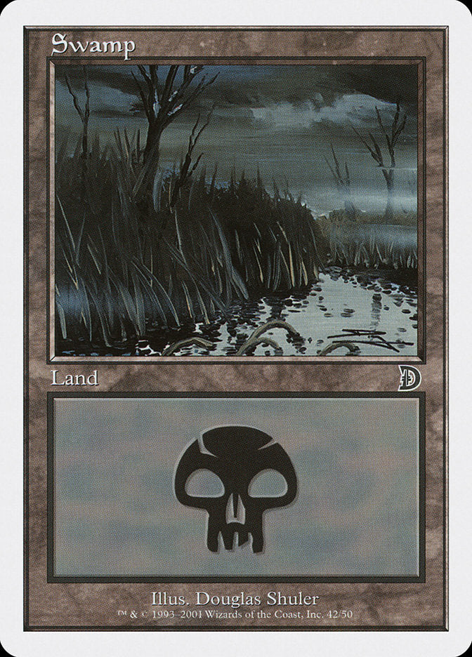 Swamp (42) [Deckmasters] MTG Single Magic: The Gathering | Red Claw Gaming