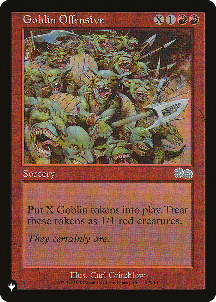 Goblin Offensive [The List] MTG Single Magic: The Gathering | Red Claw Gaming