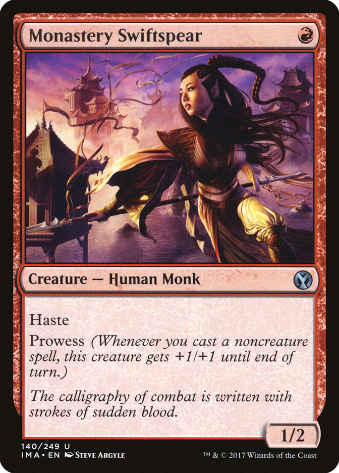 Monastery Swiftspear [Iconic Masters] MTG Single Magic: The Gathering | Red Claw Gaming