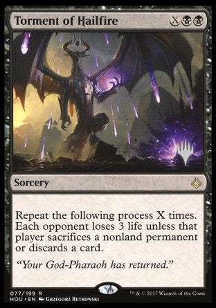 Torment of Hailfire (Promo Pack) [Dungeons & Dragons: Adventures in the Forgotten Realms Promos] MTG Single Magic: The Gathering | Red Claw Gaming