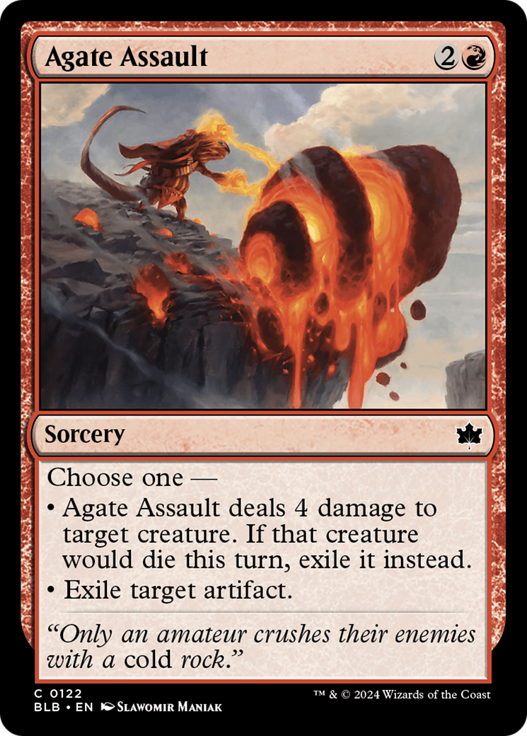 Agate Assault [Bloomburrow] MTG Single Magic: The Gathering | Red Claw Gaming