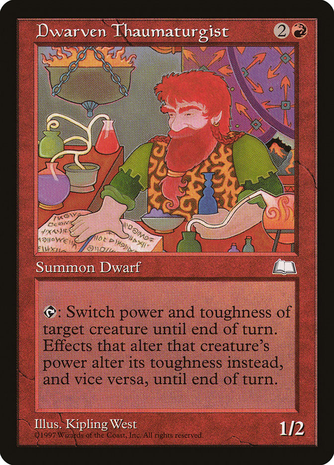 Dwarven Thaumaturgist [Weatherlight] MTG Single Magic: The Gathering | Red Claw Gaming
