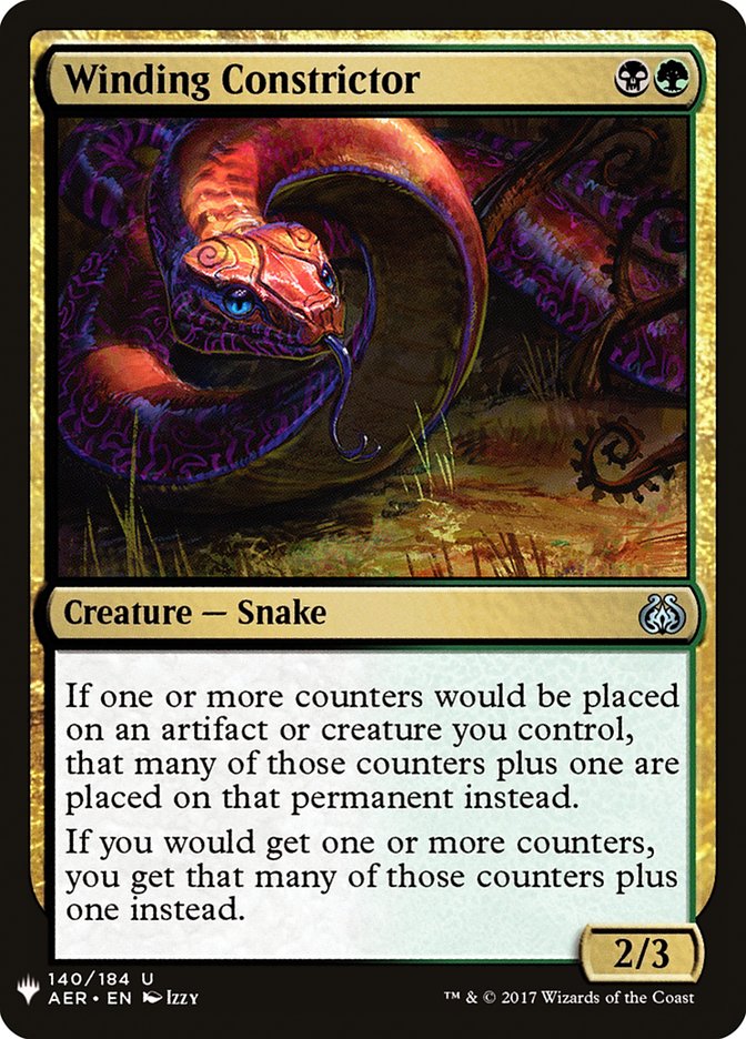 Winding Constrictor [Mystery Booster] MTG Single Magic: The Gathering | Red Claw Gaming