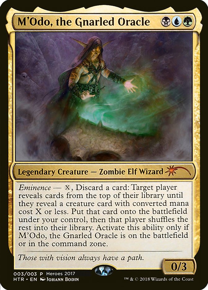 M'Odo, the Gnarled Oracle [Heroes of the Realm] MTG Single Magic: The Gathering | Red Claw Gaming