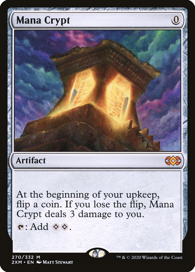 Mana Crypt [Double Masters] MTG Single Magic: The Gathering | Red Claw Gaming