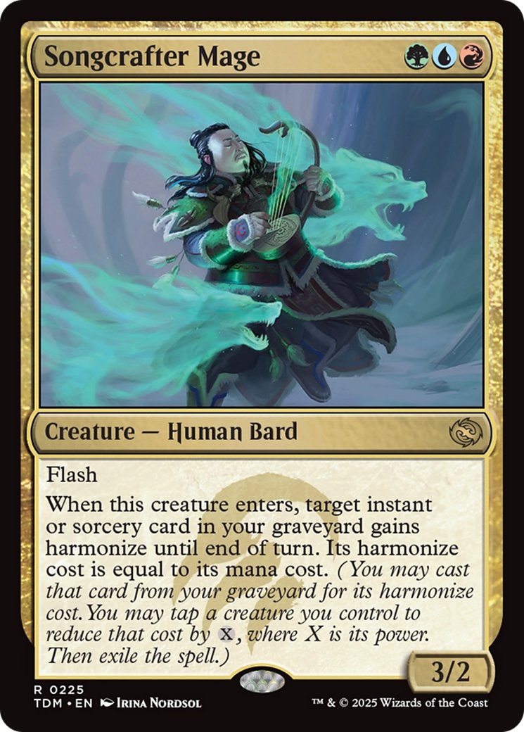 Songcrafter Mage [Tarkir: Dragonstorm] MTG Single Magic: The Gathering | Red Claw Gaming