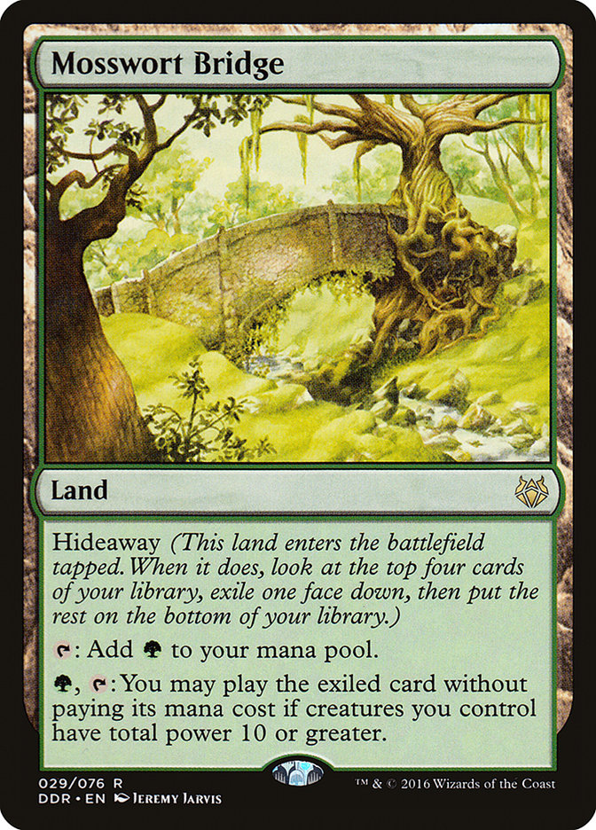 Mosswort Bridge [Duel Decks: Nissa vs. Ob Nixilis] MTG Single Magic: The Gathering | Red Claw Gaming