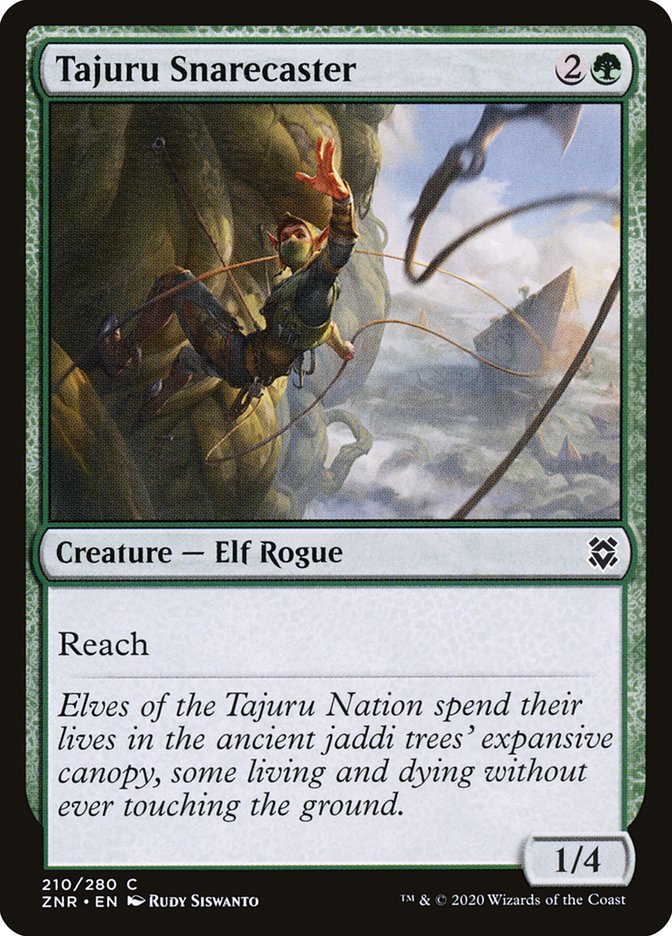 Tajuru Snarecaster [Zendikar Rising] MTG Single Magic: The Gathering | Red Claw Gaming