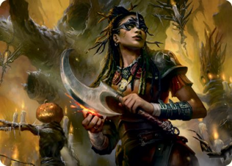 Harvesttide Sentry Art Card [Innistrad: Midnight Hunt Art Series] MTG Single Magic: The Gathering | Red Claw Gaming