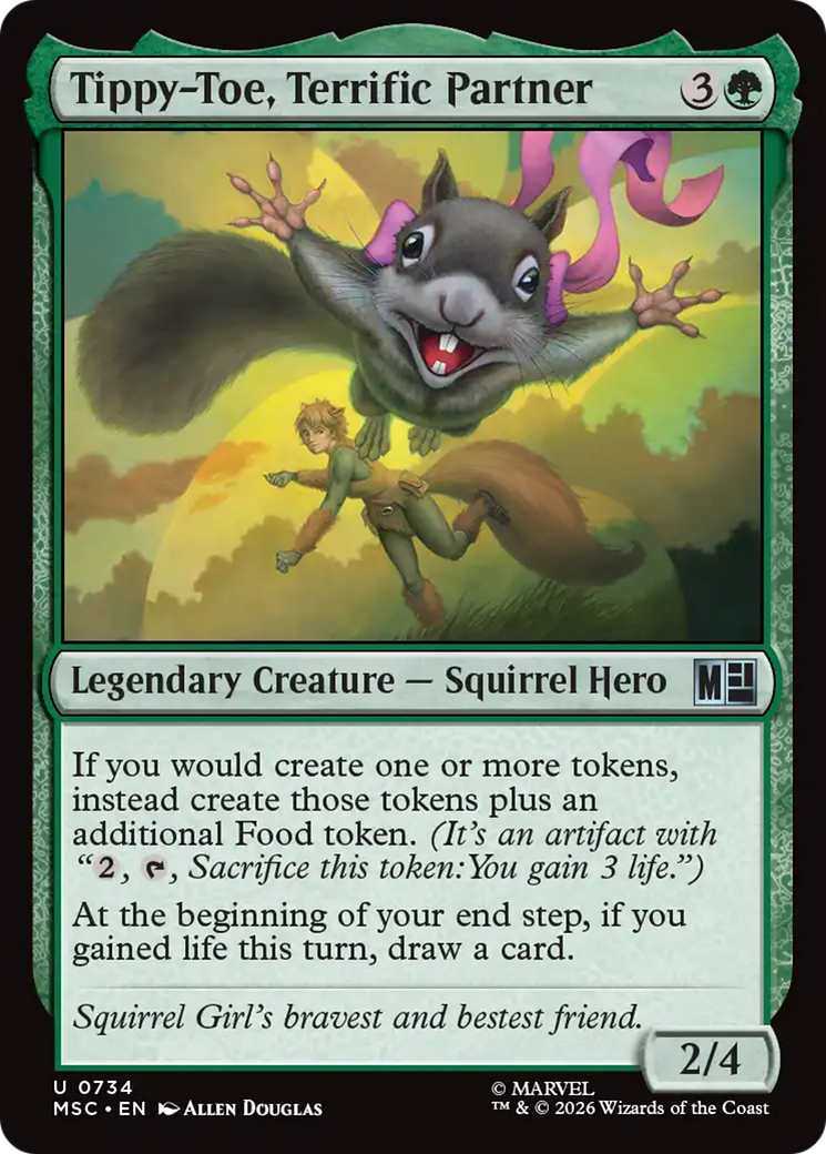 Tippy-Toe, Terrific Partner [Marvel Super Heroes Commander] | Red Claw Gaming