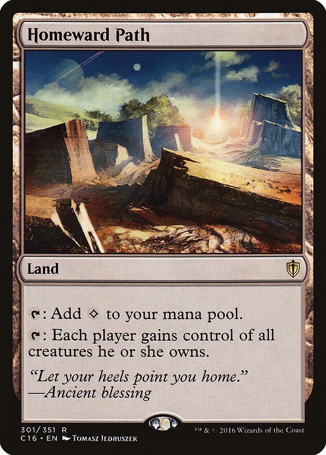 Homeward Path [Commander 2016] MTG Single Magic: The Gathering | Red Claw Gaming