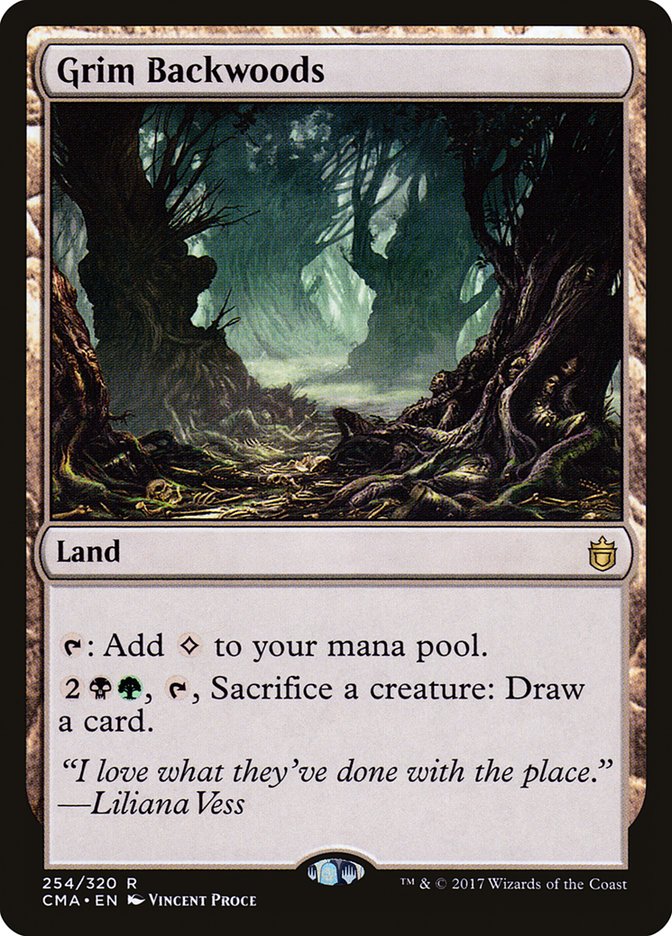 Grim Backwoods [Commander Anthology] MTG Single Magic: The Gathering | Red Claw Gaming