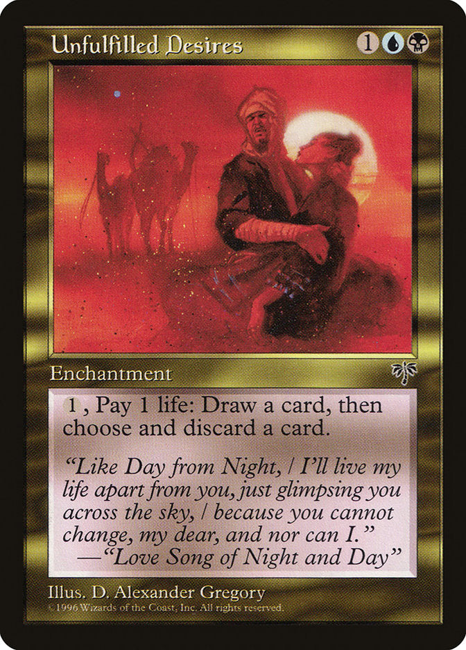 Unfulfilled Desires [Mirage] MTG Single Magic: The Gathering | Red Claw Gaming