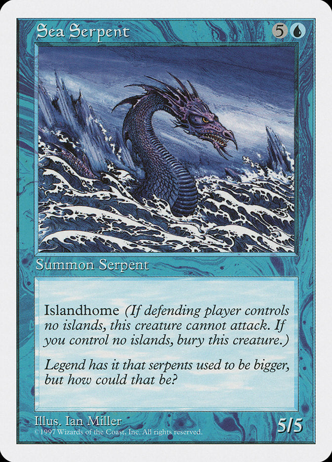 Sea Serpent [Fifth Edition] MTG Single Magic: The Gathering | Red Claw Gaming