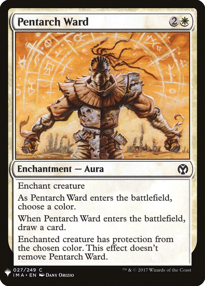 Pentarch Ward [Mystery Booster] MTG Single Magic: The Gathering | Red Claw Gaming