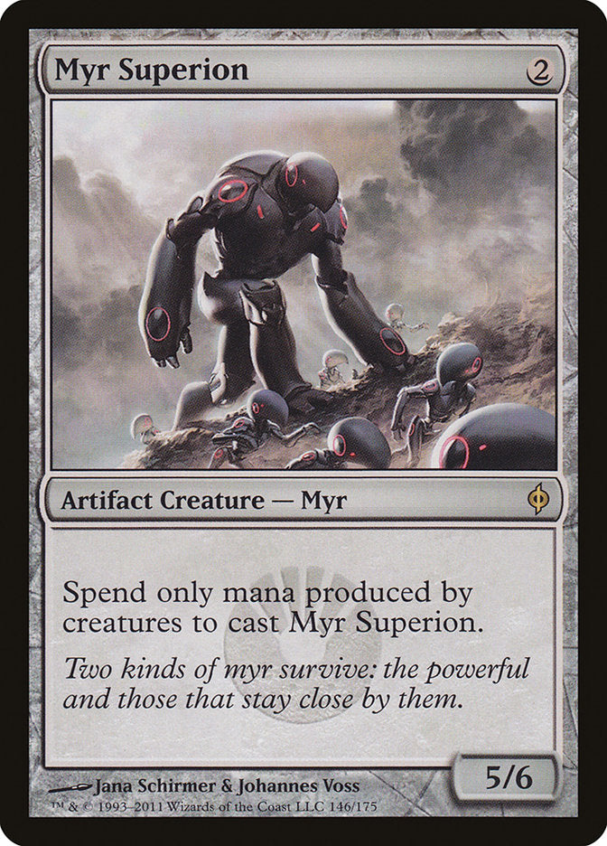 Myr Superion [New Phyrexia] MTG Single Magic: The Gathering | Red Claw Gaming