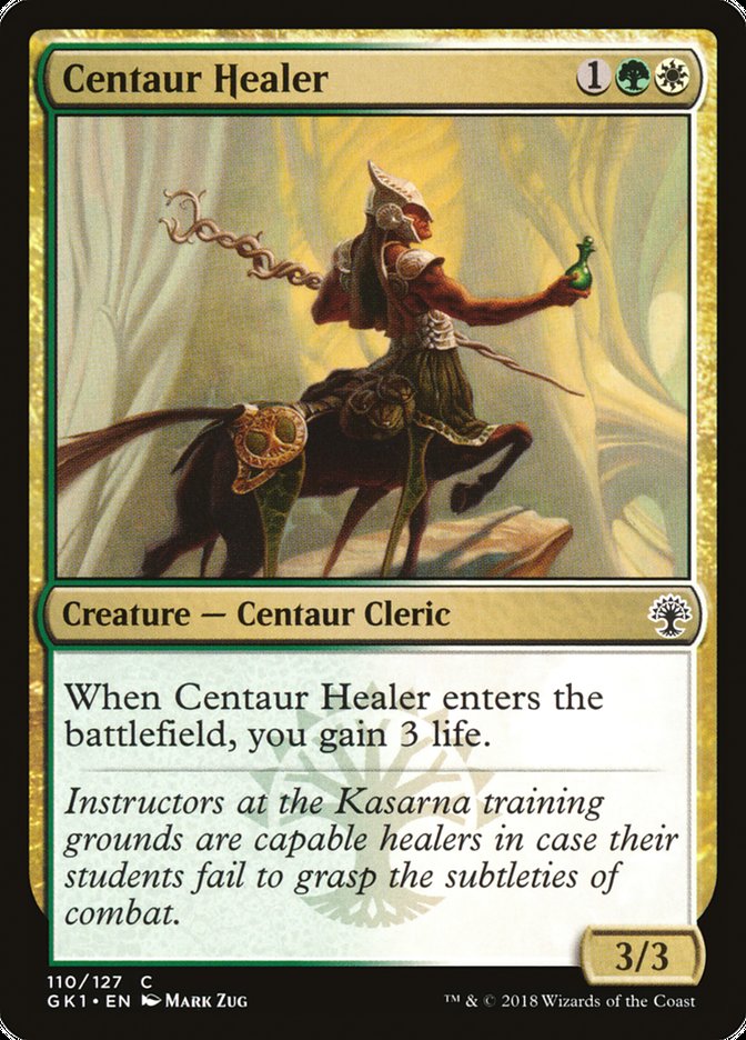 Centaur Healer [Guilds of Ravnica Guild Kit] MTG Single Magic: The Gathering | Red Claw Gaming