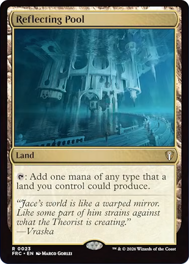 Reflecting Pool [Reality Fracture Commander] | Red Claw Gaming