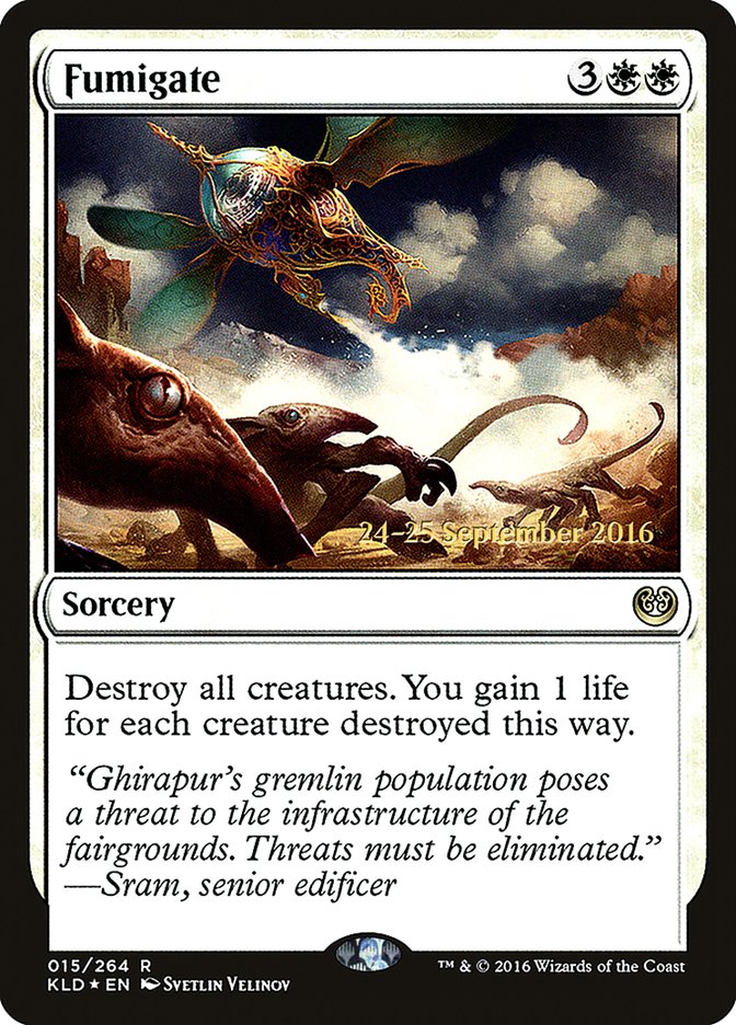 Fumigate [Kaladesh Prerelease Promos] MTG Single Magic: The Gathering | Red Claw Gaming