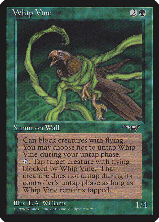 Whip Vine (Holding Bird) [Alliances] MTG Single Magic: The Gathering | Red Claw Gaming