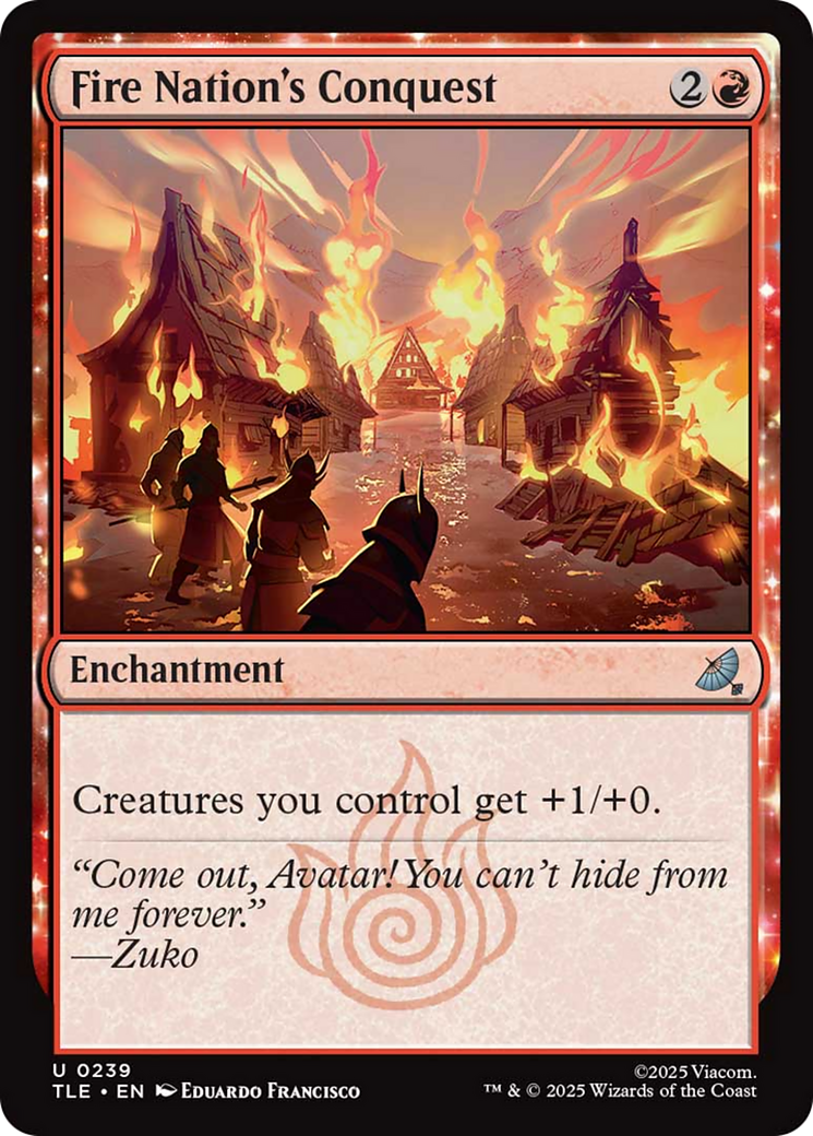 Fire Nation's Conquest [Avatar: The Last Airbender: Eternal-Legal] MTG Single Magic: The Gathering | Red Claw Gaming