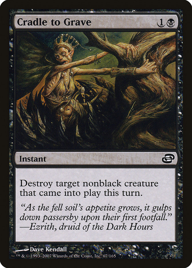 Cradle to Grave [Planar Chaos] MTG Single Magic: The Gathering | Red Claw Gaming