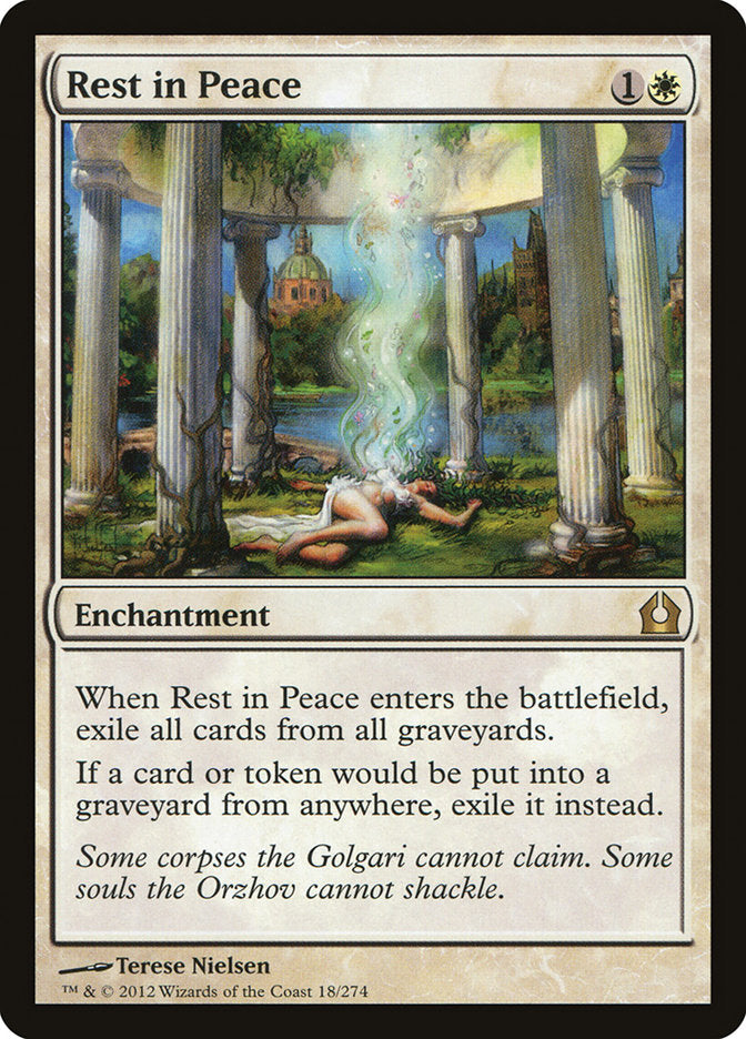 Rest in Peace [Return to Ravnica] MTG Single Magic: The Gathering | Red Claw Gaming