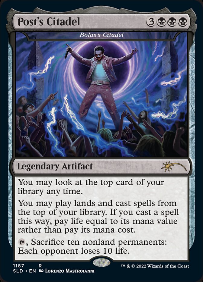 Post's Citadel - Bolas's Citadel [Secret Lair Drop Series] MTG Single Magic: The Gathering | Red Claw Gaming