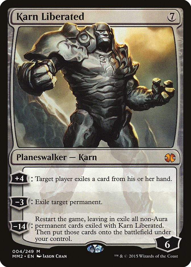 Karn Liberated [Modern Masters 2015] MTG Single Magic: The Gathering | Red Claw Gaming
