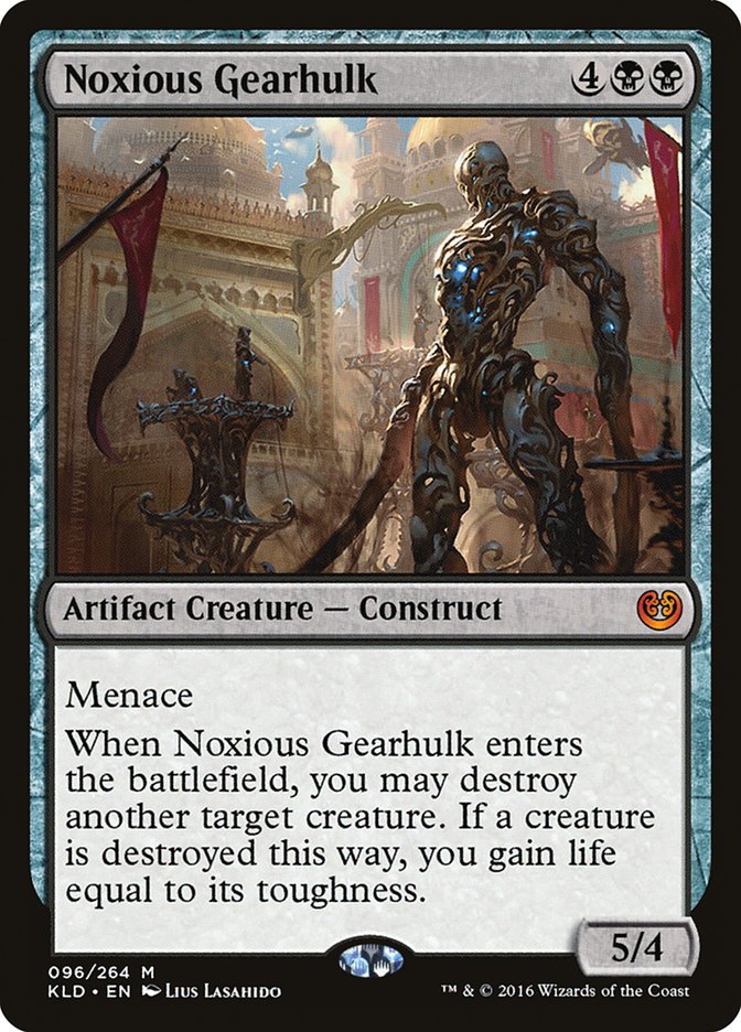 Noxious Gearhulk [Kaladesh] MTG Single Magic: The Gathering | Red Claw Gaming