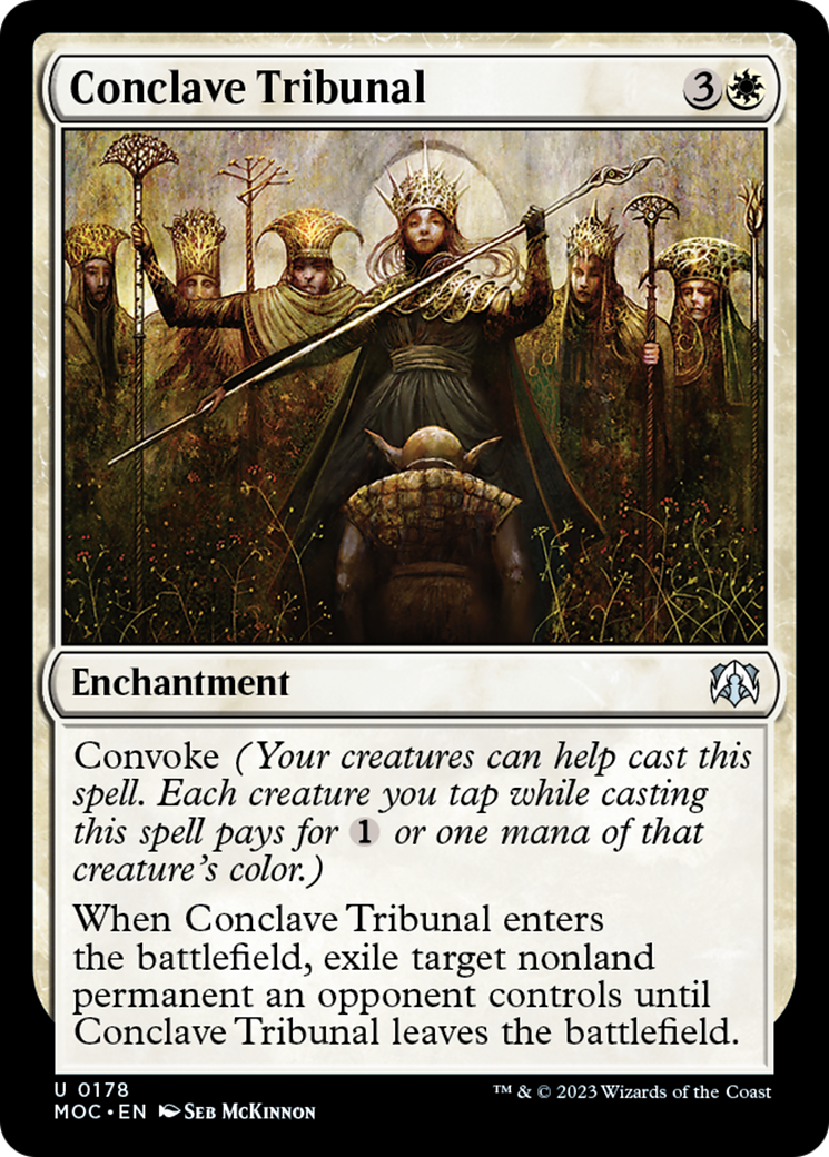 Conclave Tribunal [March of the Machine Commander] MTG Single Magic: The Gathering | Red Claw Gaming