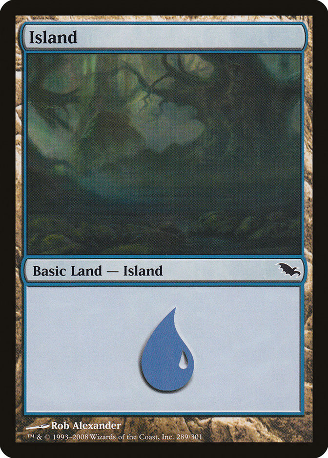 Island (289) [Shadowmoor] MTG Single Magic: The Gathering | Red Claw Gaming