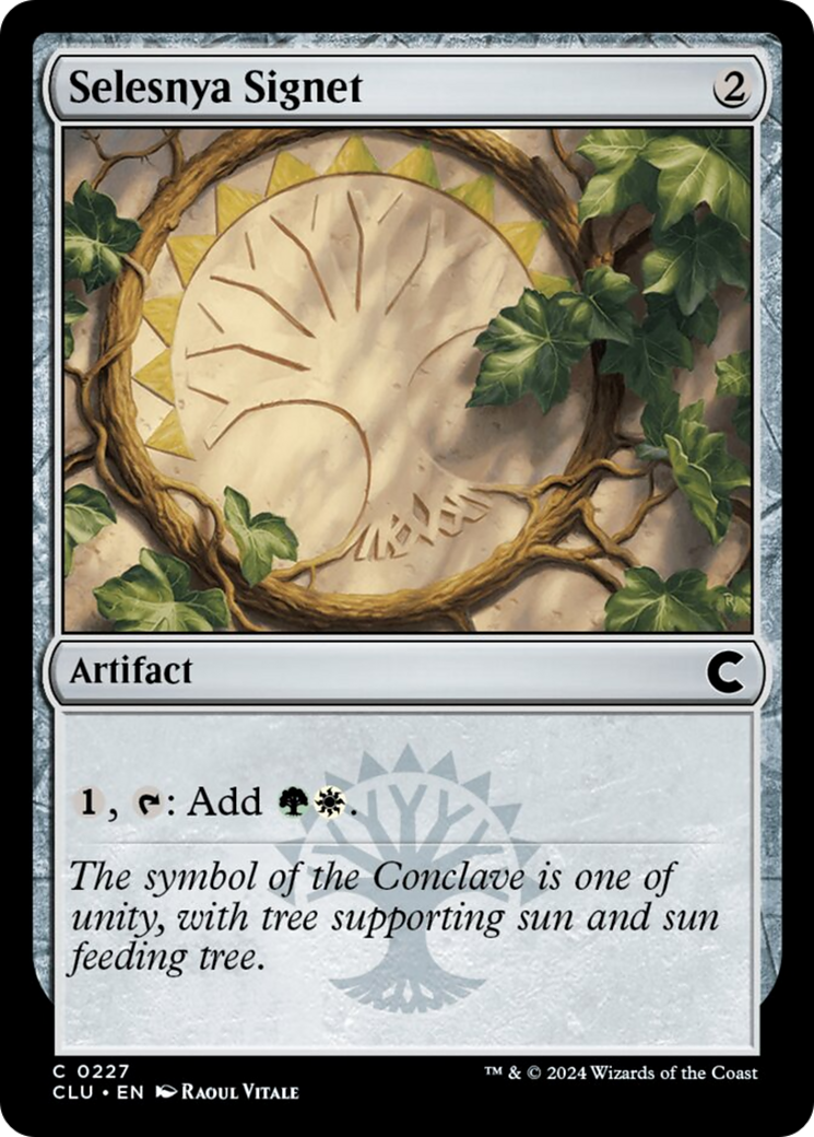 Selesnya Signet [Ravnica: Clue Edition] MTG Single Magic: The Gathering | Red Claw Gaming