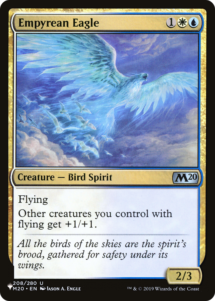 Empyrean Eagle [The List] MTG Single Magic: The Gathering    | Red Claw Gaming
