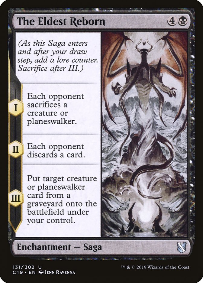 The Eldest Reborn [Commander 2019] MTG Single Magic: The Gathering | Red Claw Gaming