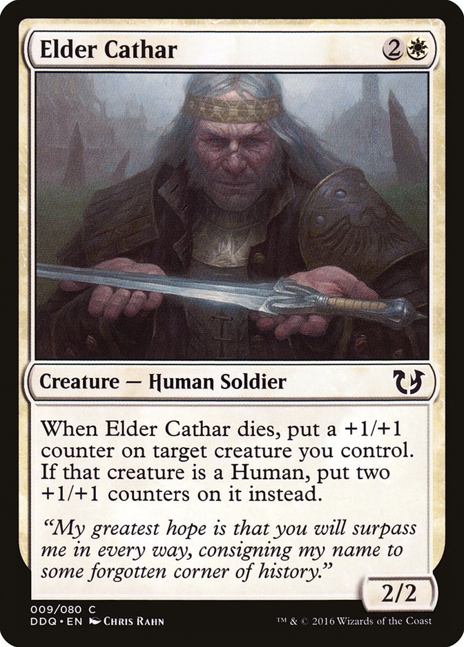 Elder Cathar [Duel Decks: Blessed vs. Cursed] MTG Single Magic: The Gathering | Red Claw Gaming