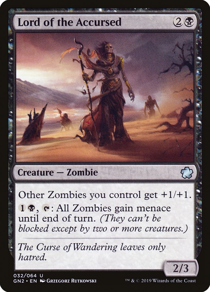 Lord of the Accursed [Game Night 2019] MTG Single Magic: The Gathering | Red Claw Gaming