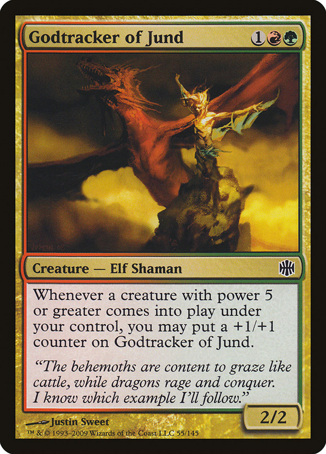 Godtracker of Jund [Alara Reborn] MTG Single Magic: The Gathering | Red Claw Gaming