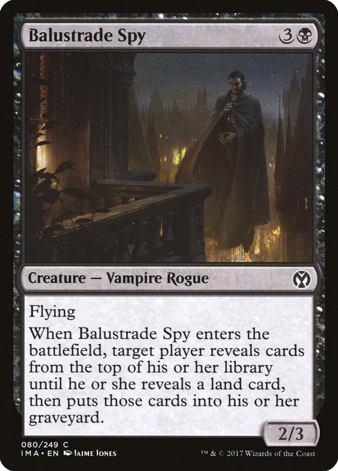 Balustrade Spy [Iconic Masters] MTG Single Magic: The Gathering | Red Claw Gaming